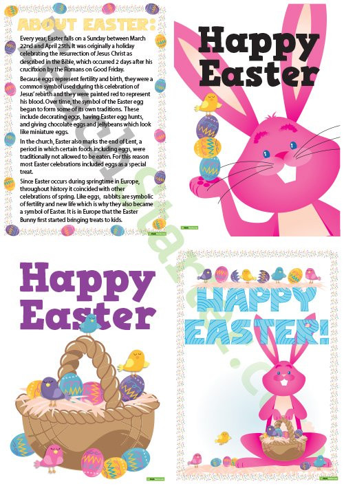 Easter Poster Ideas
 16 Egg cellent Easter Activities and Craft Ideas Teach