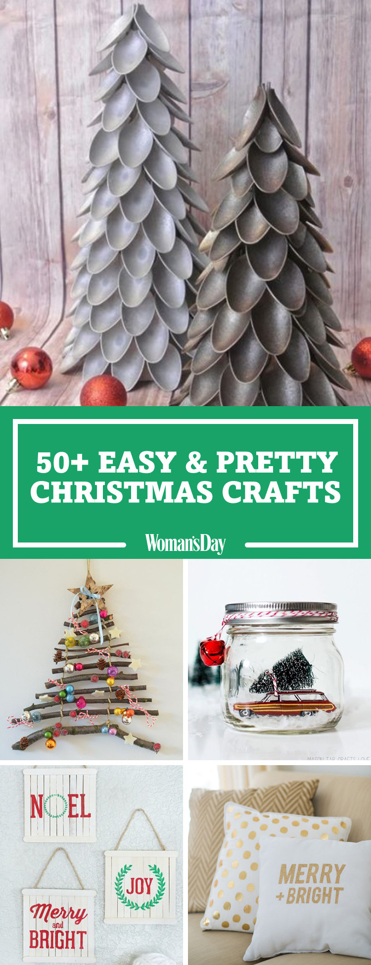 Easy Christmas Craft
 55 Easy Christmas Crafts Simple DIY Holiday Craft Ideas
