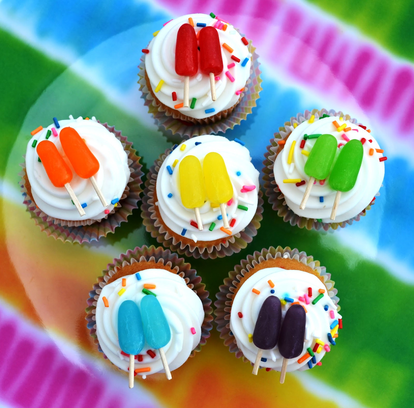 Easy Cupcake Decorating Ideas For Summer
 Sweetology Mini Popsicle Mini Cupcakes