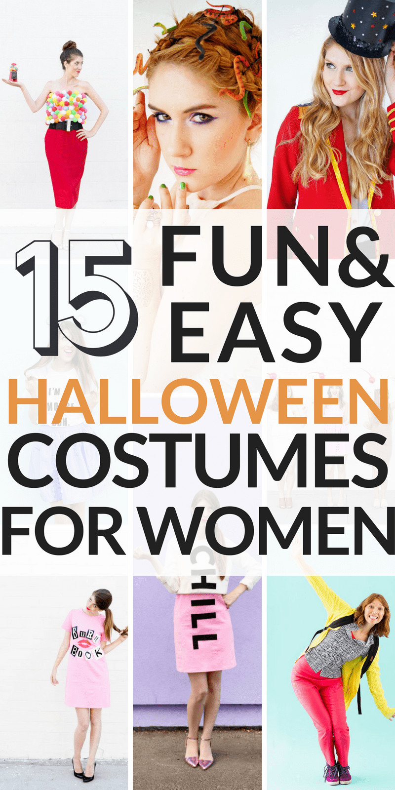 Easy Diy Halloween Costumes For Women
 15 Cheap and Easy DIY Halloween Costumes for Women