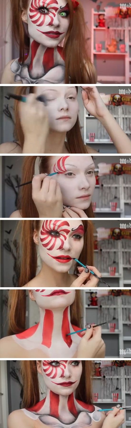 Easy Diy Halloween Costumes For Women
 25 Super Cool Step by Step Makeup Tutorials for Halloween