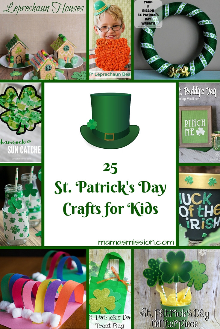 Easy St Patrick's Day Crafts
 25 Fun and Easy St Patrick s Day Crafts for Kids
