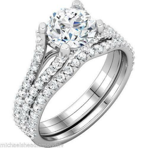 Ebay White Gold Wedding Rings
 White Gold Wedding Ring Sets