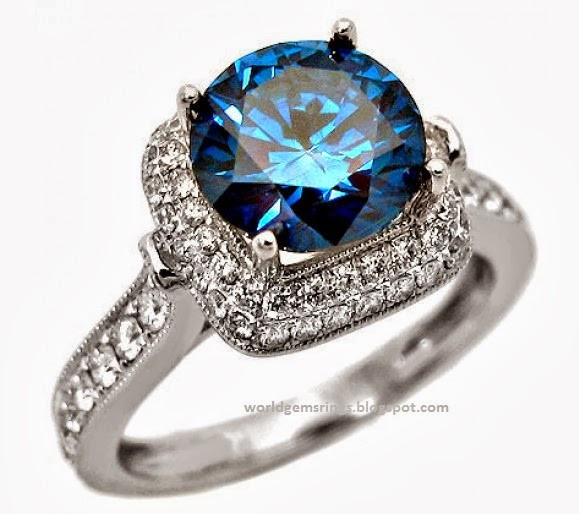 Engagement Rings Blue Diamond
 Engagement Ring Blue Diamond Engagement Rings 68