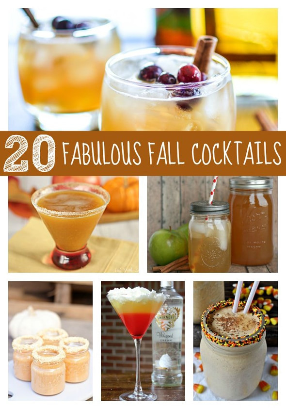 Fall Drink Ideas
 20 Fabulous Fall Cocktails Pretty My Party