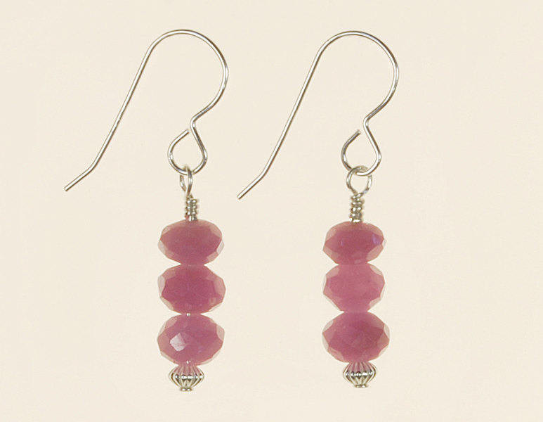 Fall Gifts For Her
 Ruby Drop Earrings Fall Autumn Jewelry Birthday Gift for