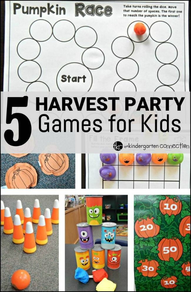 Fall Party Game
 5 Harvest Party Games for Kids