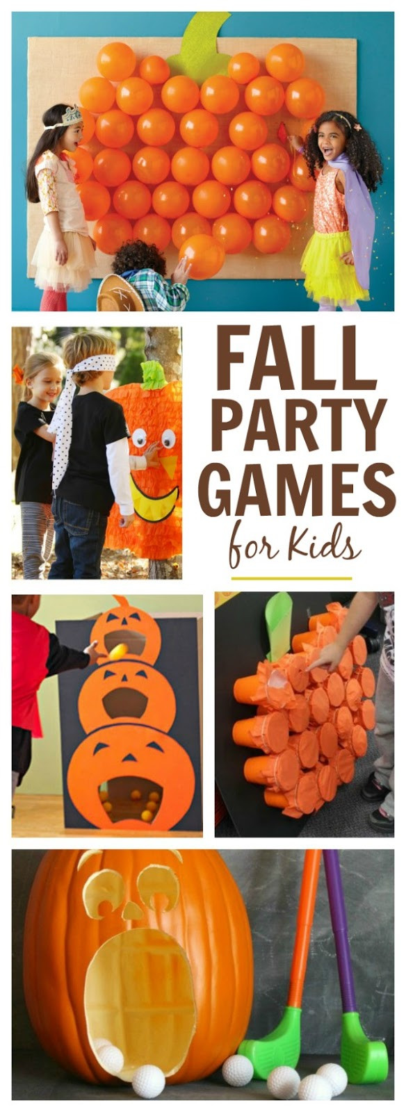 Fall Party Game
 Pumpkin Activities & Crafts for Kids