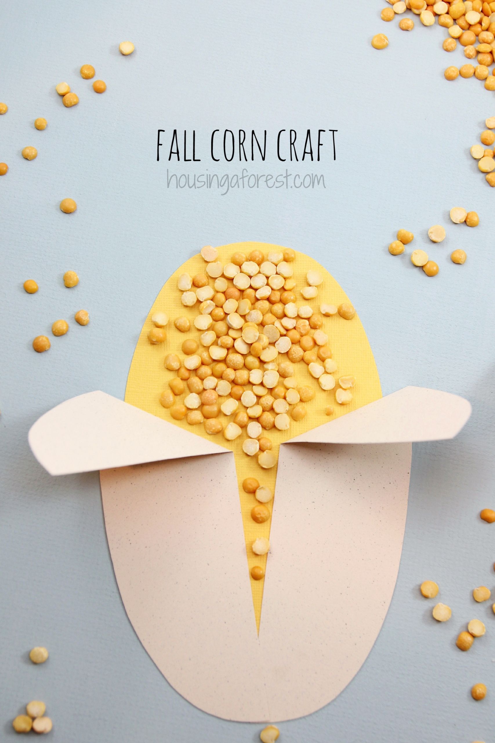 Fall Preschool Crafts
 Easy Corn Craft