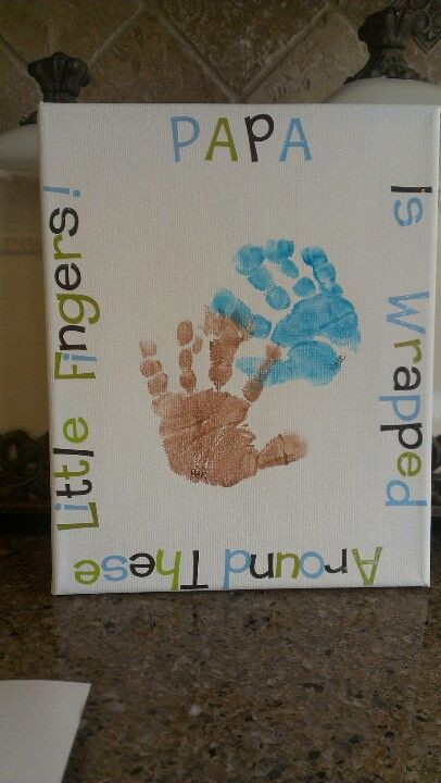 Fathers Day Craft For Grandpa
 Grandpa birthday from babies