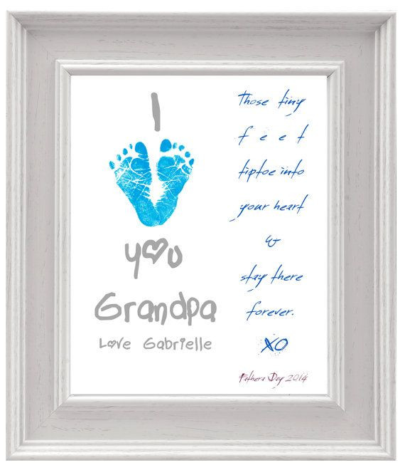 Fathers Day Craft For Grandpa
 Personalized Father s Day Gift for Grandpa I by