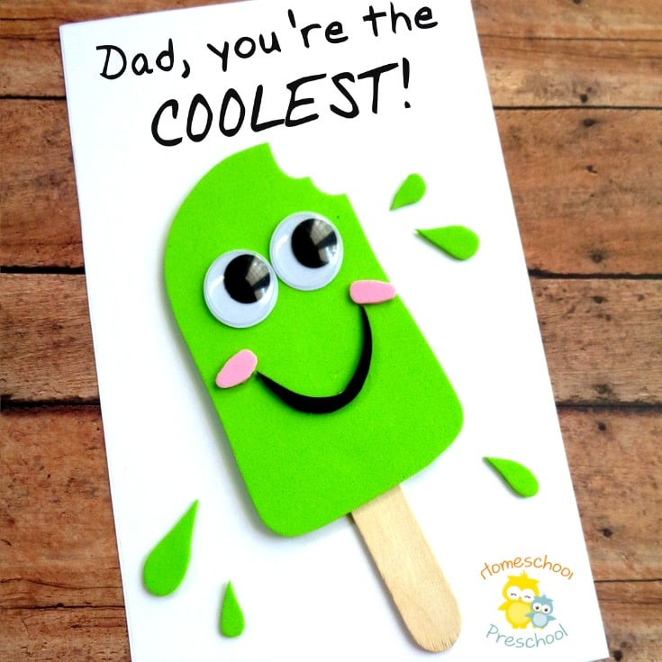 Fathers Day Crafts For Preschool
 11 creative DIY Father s Day cards kids can make A w