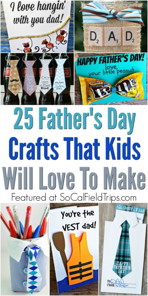 Fathers Day Crafts For Preschool
 25 Father s Day Crafts For Kids To Make SoCal Field Trips