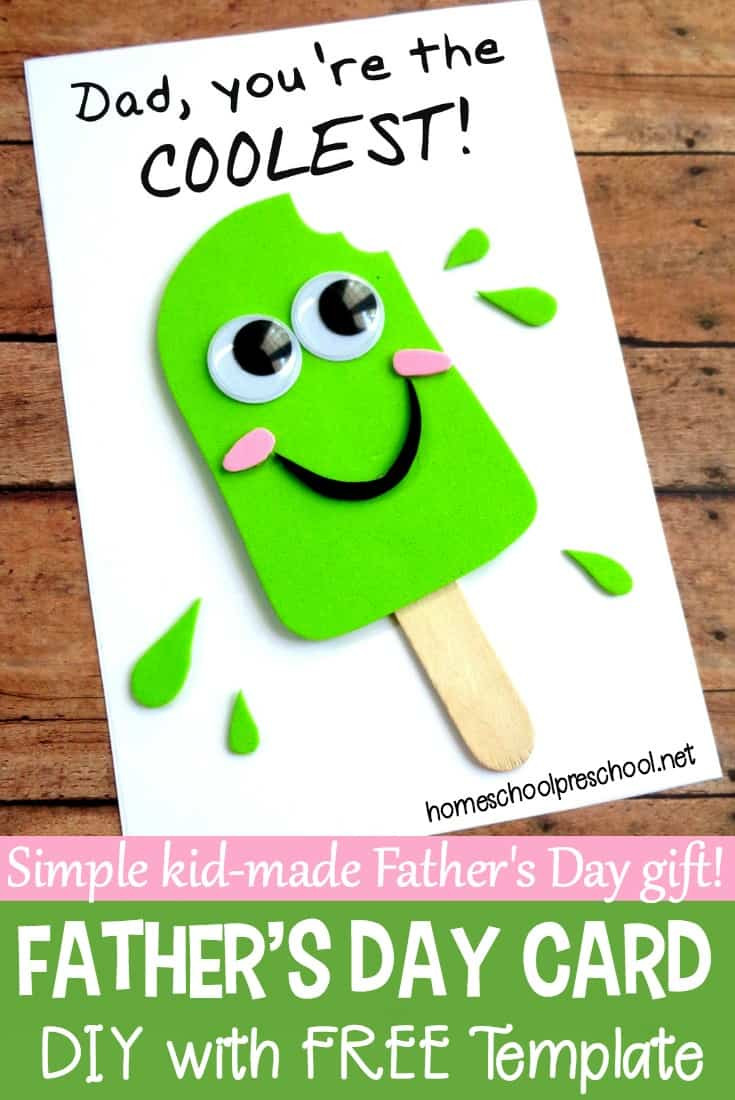 Fathers Day Crafts For Preschool
 Easy DIY Fathers Day Craft That Your Kids Can Make