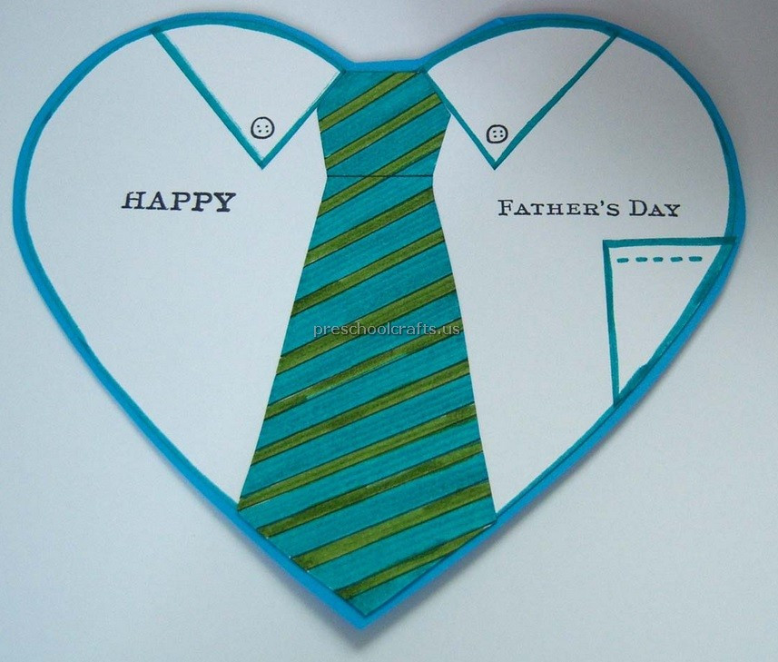 Fathers Day Crafts For Preschool
 Father s Day Craft Ideas for Kids Preschool and Kindergarten
