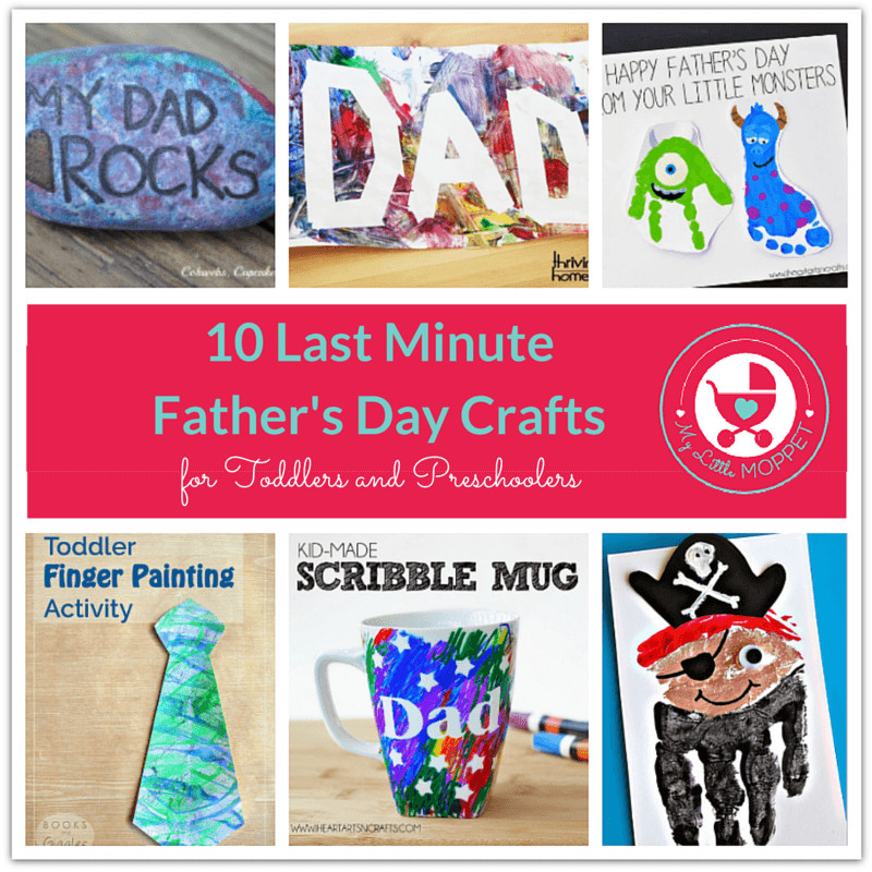 Fathers Day Crafts For Preschool
 10 Last Minute Father s Day Crafts for Toddlers and