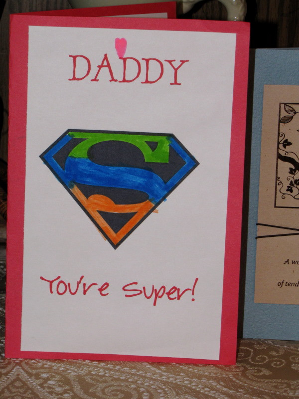 Fathers Day Crafts For Preschool
 Preschool Crafts for Kids Father s Day Superman Card Craft