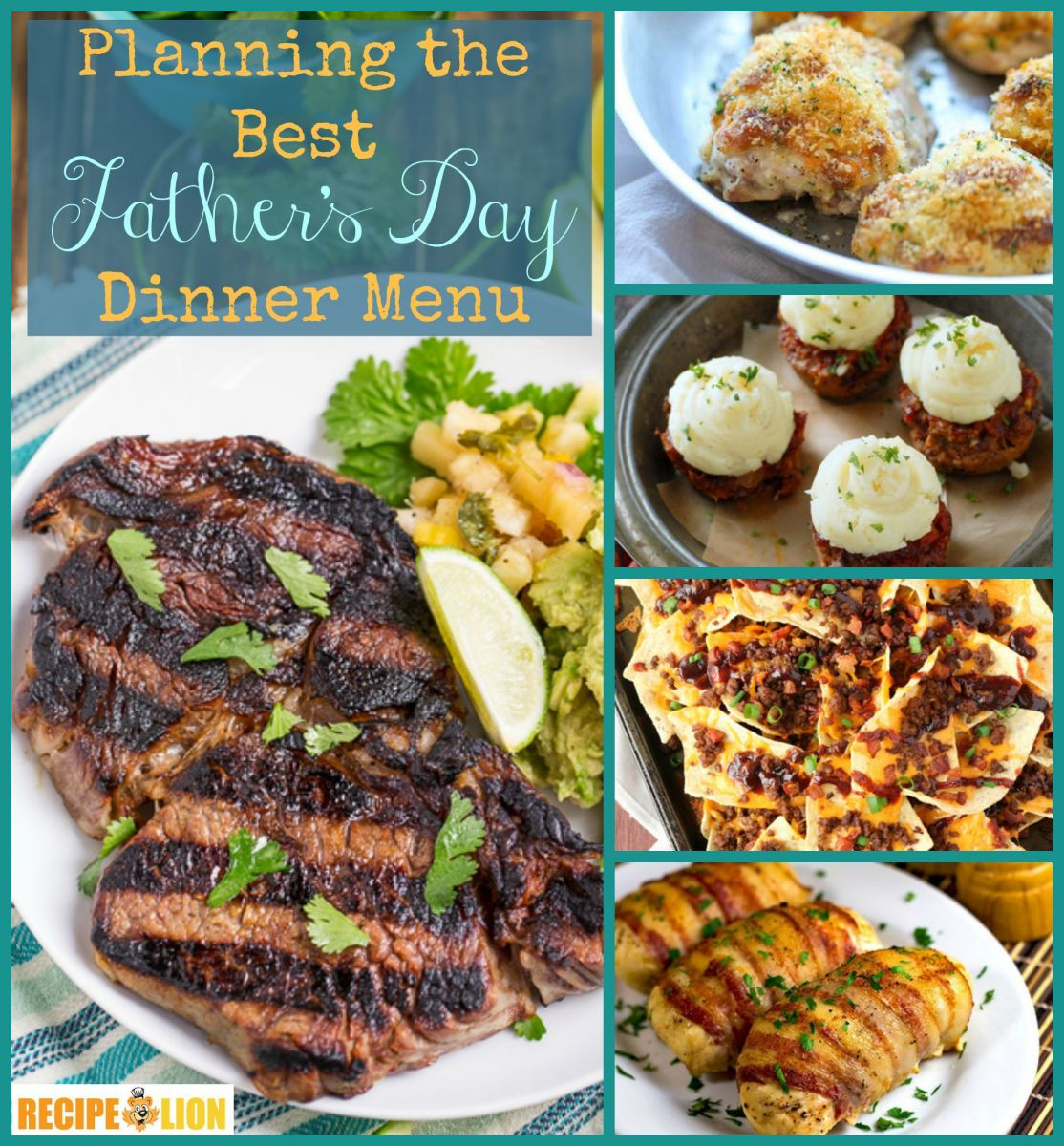 Fathers Day Dinner Recipe
 Planning a Father s Day Menu 15 Easy Dinner Recipes