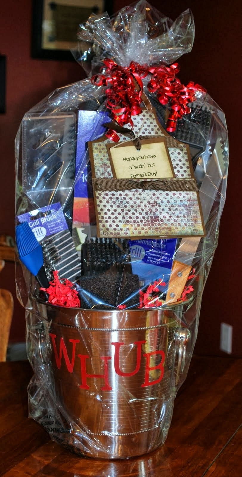 Fathers Day Gift Basket
 Mama s Crafts Father s Day BBQ Gift Basket