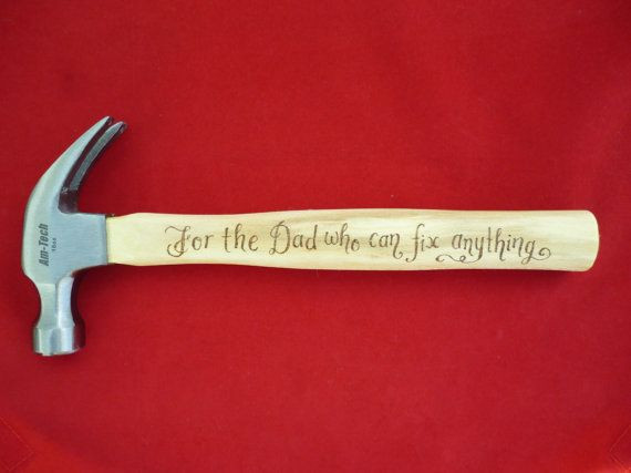 Fathers Day Hammer Quotes
 Personalised Hammer Custom Gift Idea Father s Day Gift