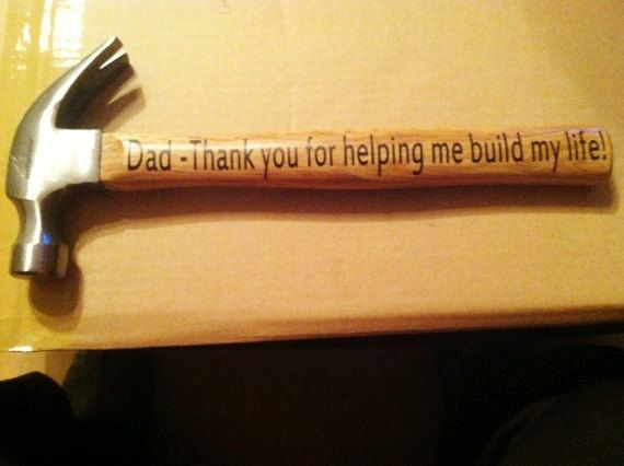 Fathers Day Hammer Quotes
 Father s Day Hammer Hammer with quote personalized by