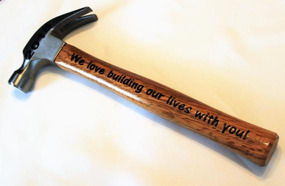 Fathers Day Hammer Quotes
 Fathers day t Personalized hammer Gift for Dad