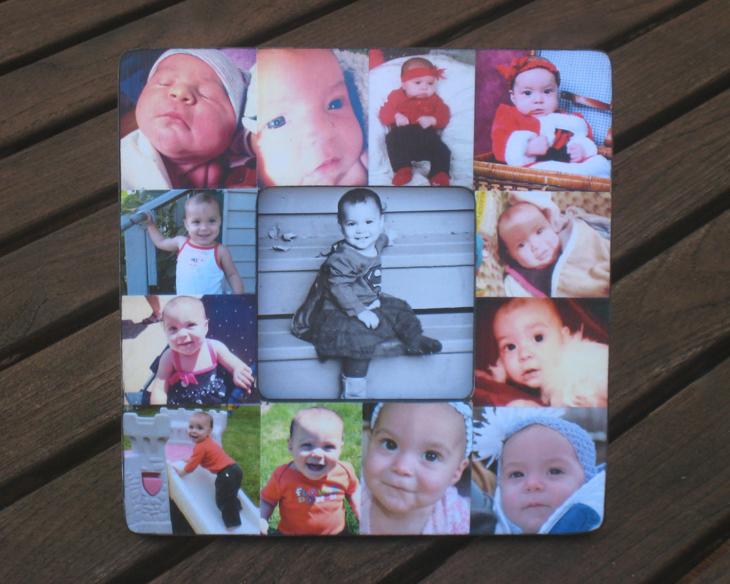 First Year Mothers Day Gift
 Personalized Baby s First Year Frame Baby Picture Frame