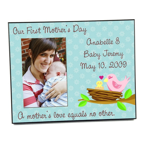 First Year Mothers Day Gift
 Personalized First Mothers Day Picture Frame