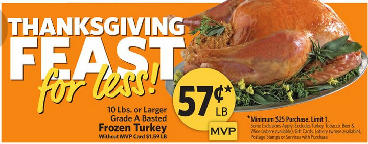 Food Lion Open Thanksgiving
 Food Lion Turkey Deal Happy Thanksgiving