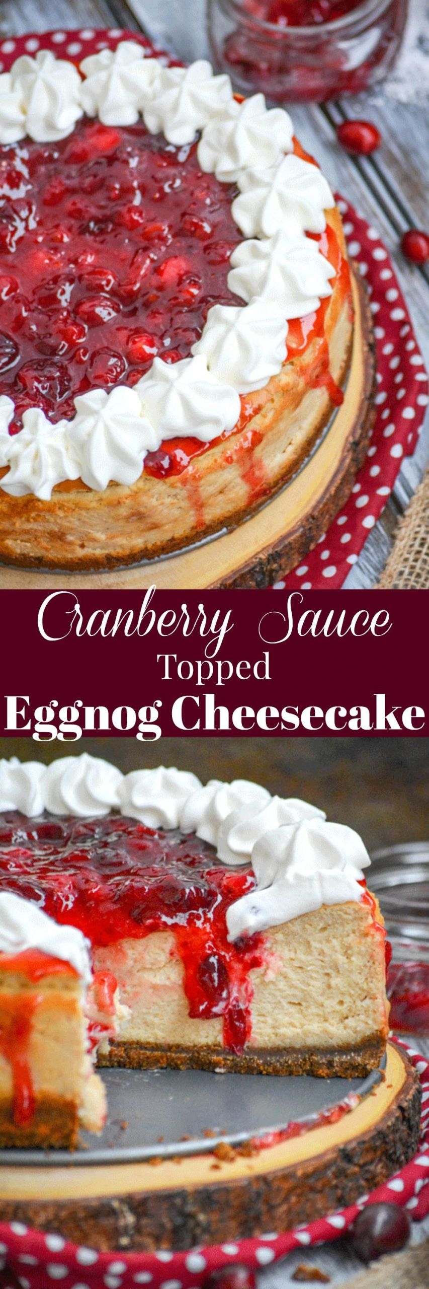 Food Maxx Thanksgiving Hours
 Cranberry Sauce Topped Eggnog Cheesecake Recipe