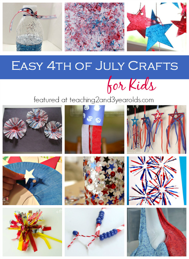 Fourth Of July Crafts For Toddlers
 Easy 4th of July Crafts for Kids