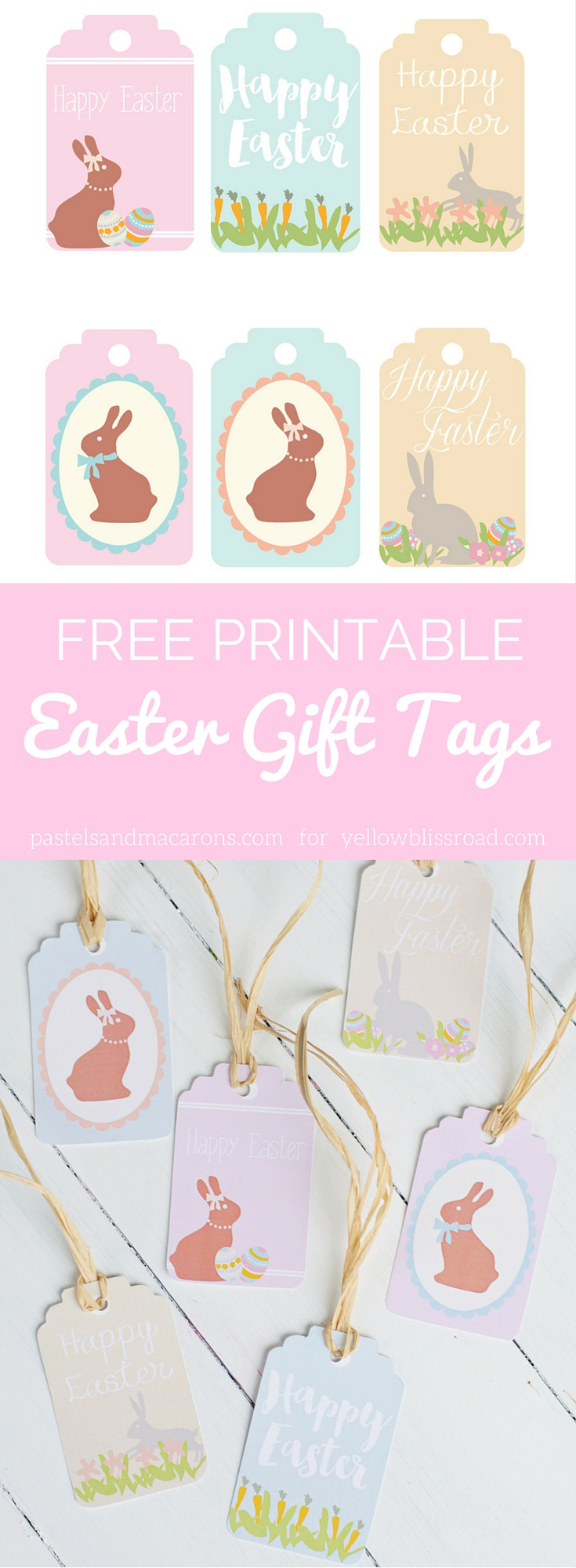 Free Printable Easter Gift Tags
 Free Printable Easter Gift Tags