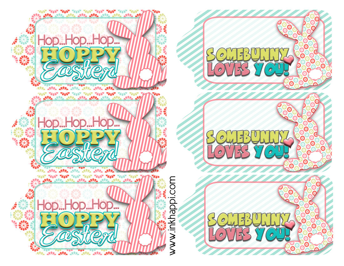 Free Printable Easter Gift Tags
 Easter Gift Tags to Help "Wrap it Pretty" inkhappi