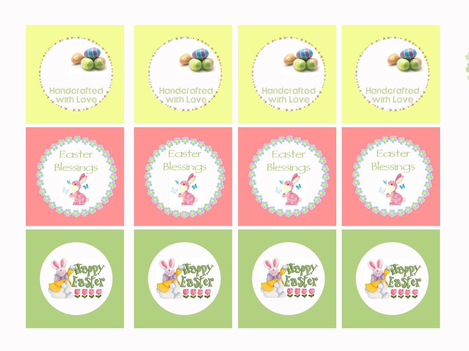 Free Printable Easter Gift Tags
 Our Way to Learn Easter Gift Tags free printable 