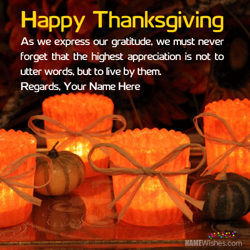 Friends Thanksgiving Quotes
 Happy Thanksgiving Quotes For Friends With Name