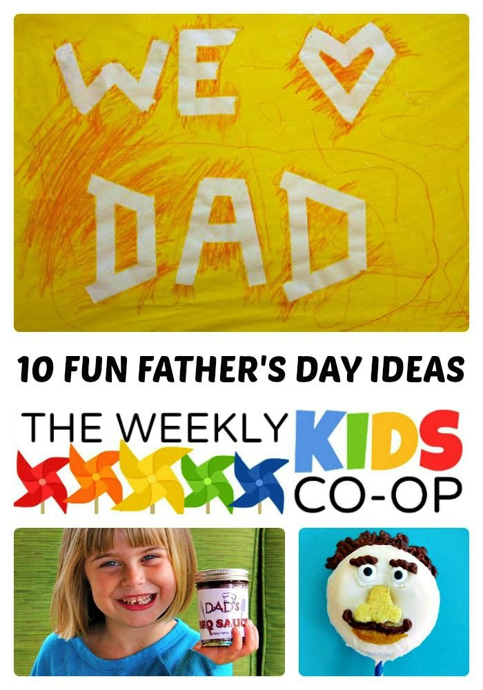 Fun Fathers Day Ideas
 10 Fun Fathers Day Ideas for Kids