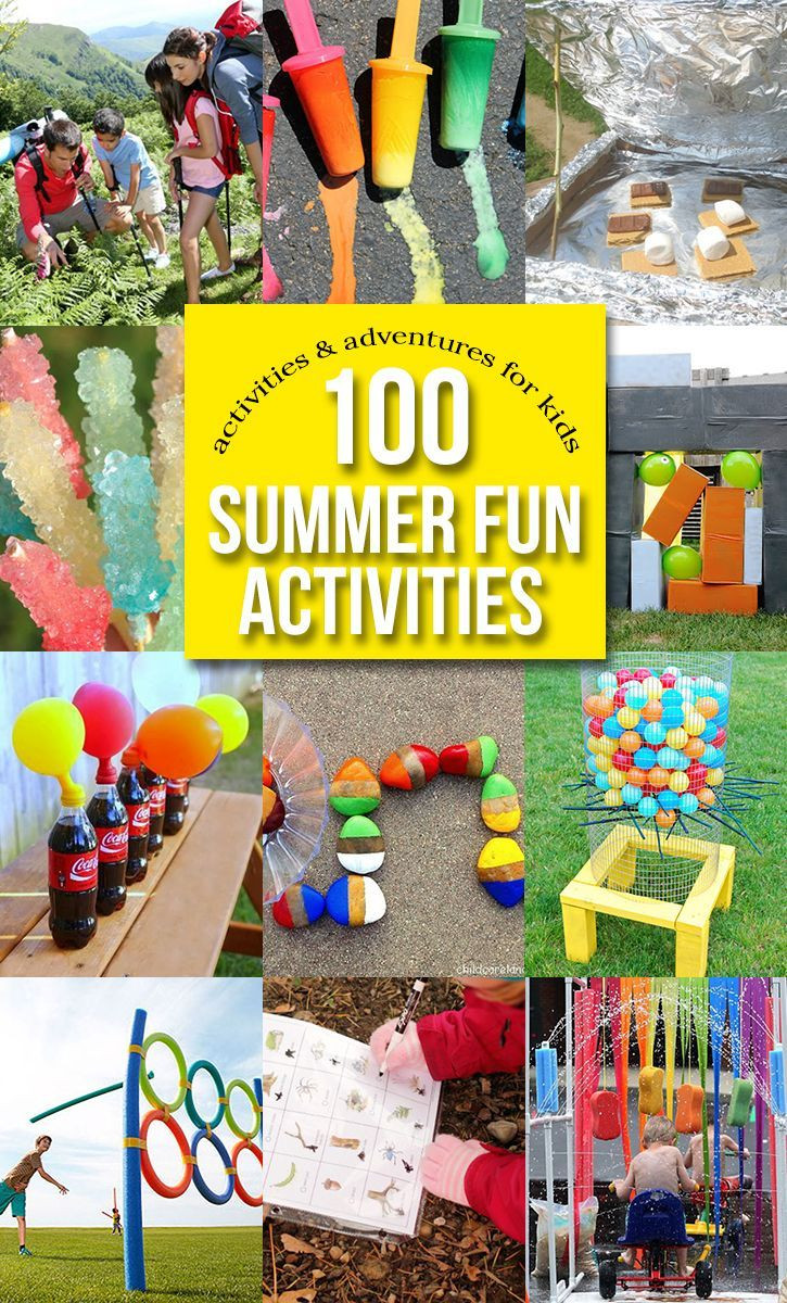 Fun Summer Activities For Kids
 100 Summer Fun Activities by Andrea’s Notebook BeElite