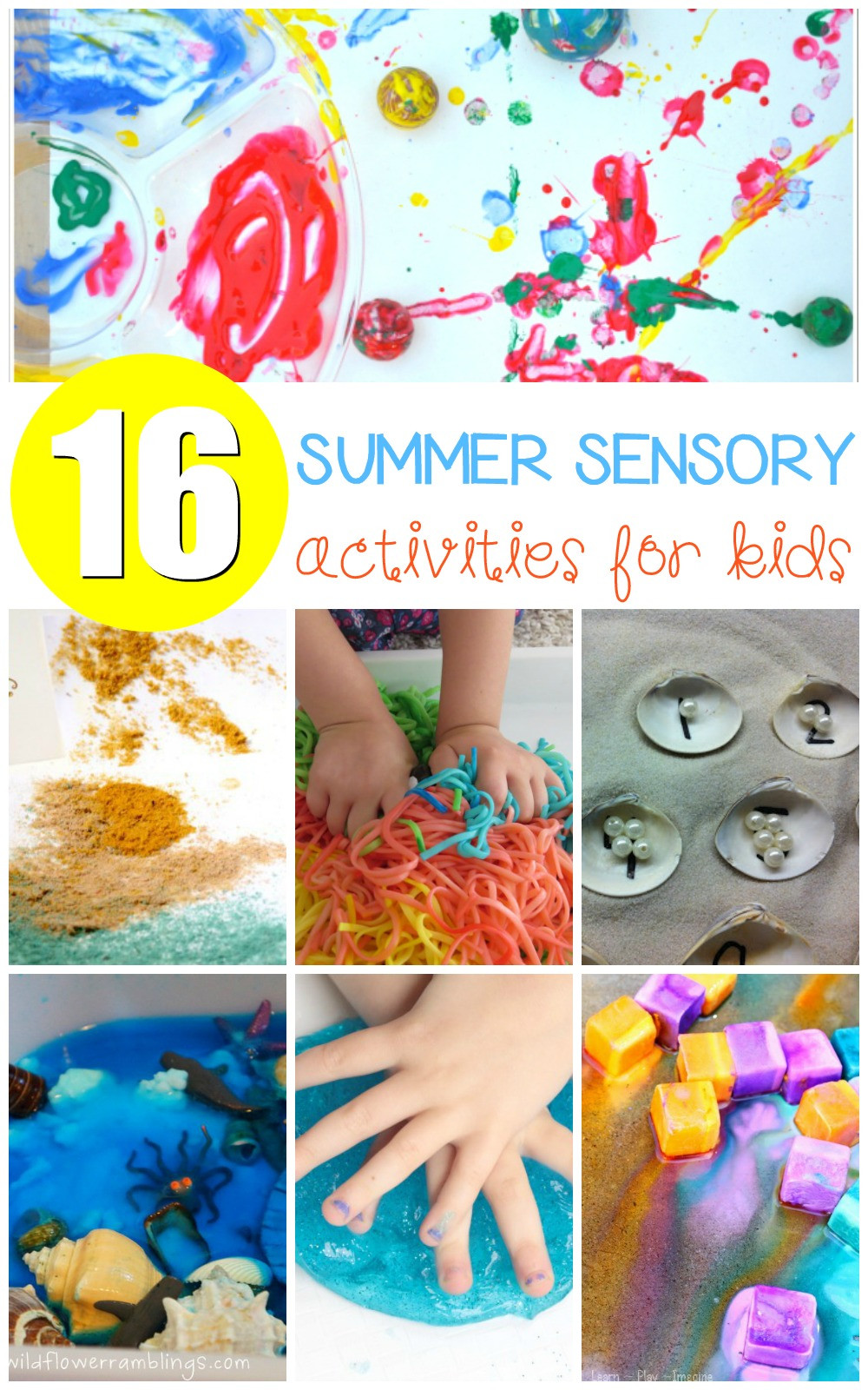 Fun Summer Activities For Kids
 Must Try Summer Sensory Activities Kids Will Love