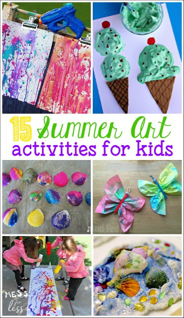 Fun Summer Activities For Kids
 20 Summer Activities for Preschoolers Mess for Less