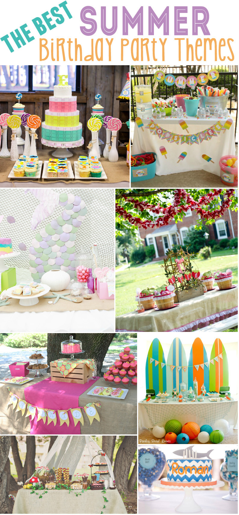 Fun Summer Party Themes
 15 Best Summer Birthday Party Themes Design Dazzle