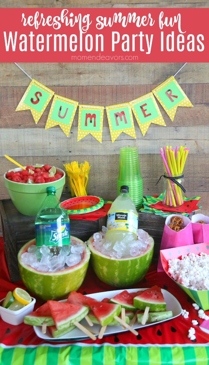 Fun Summer Party Themes
 Summer Fun Watermelon Party Ideas