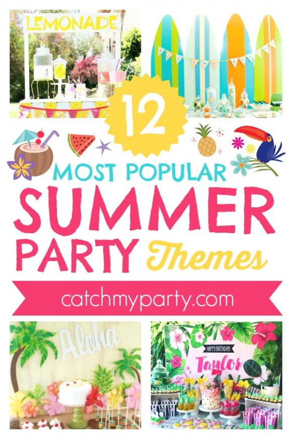 Fun Summer Party Themes
 12 Most Popular Summer Party Themes