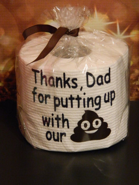 Funny Fathers Day Gifts
 Personalized Toilet Paper Funny Father s Day Gift