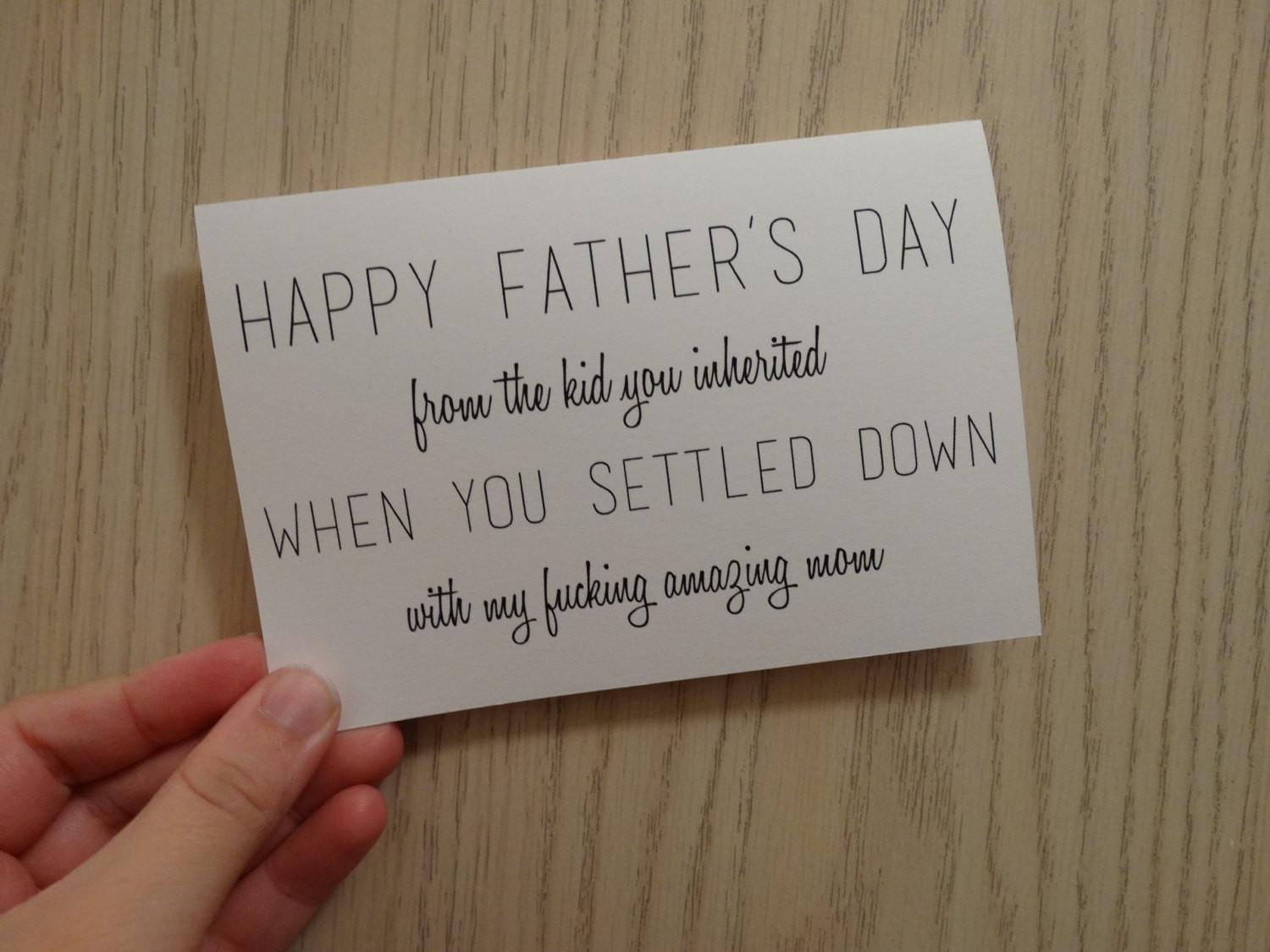 Funny Fathers Day Quotes From Daughter
 Step Dad Quotes From Daughter QuotesGram