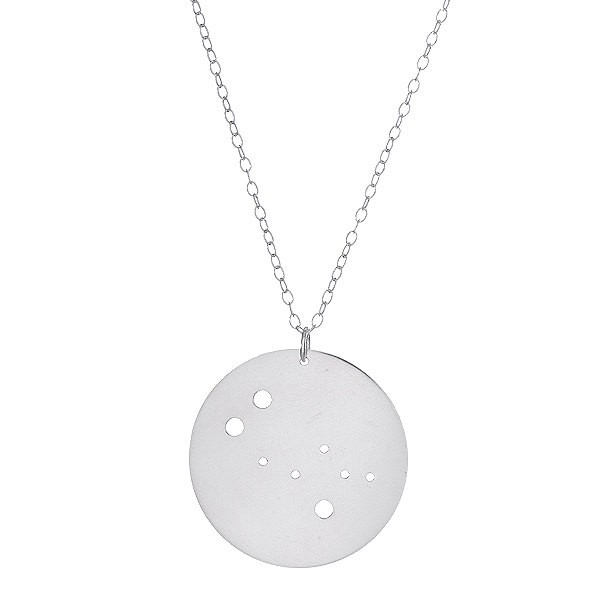 Gemini Constellation Necklace
 Sterling Silver Gemini Constellation Pendant Necklace