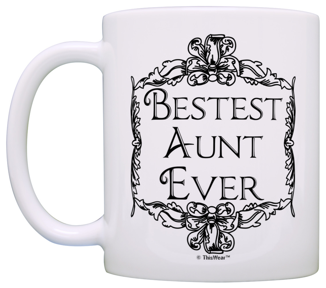 Gifts For Mom On Mother's Day
 Mother s Day Gift for Aunt Bestest Best Aunt Ever Coffee