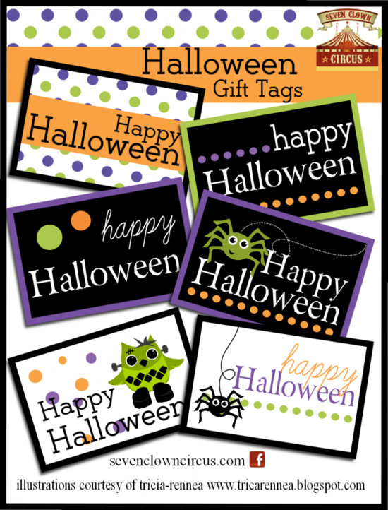 Halloween Gift Tag
 15 Halloween Printable Gift Tags free printable Tip Junkie