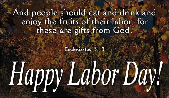Happy Labor Day Quotes
 Happy Labor Day Ec 3 Labor Day Holidays eCard Free