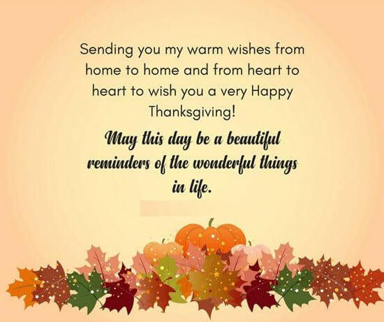 Happy Thanksgiving Greetings Quotes
 116 Happy Thanksgiving Quotes Wishes Messages 2018