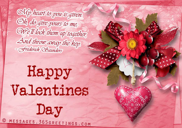 Happy Valentines Day Quotes For Her
 Valentines Day Messages for Girlfriend and Wife